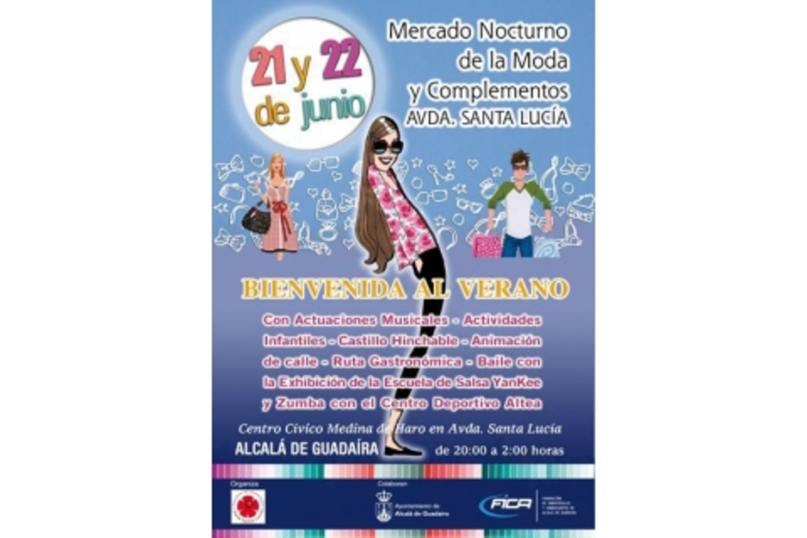 ` I MERCADO NOCTURNO DE LA MODA Y COMPLEMENTOS´ PREVISTO PARA LOS DÍAS 21 Y 22 DE JUNIO