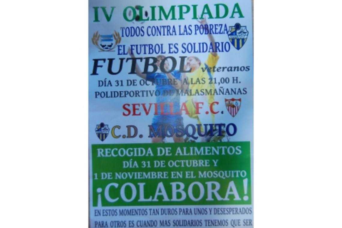 FÚTBOL SOLIDARIO A BENEFICIO DEL BANCO DE ALIMENTOS DE ALCALÁ