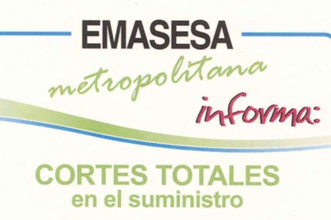 EMASESA ANUNCIA UN CORTE DE SUMINISTRO EL LUNES 27 EN LA CALLE ORELLANA