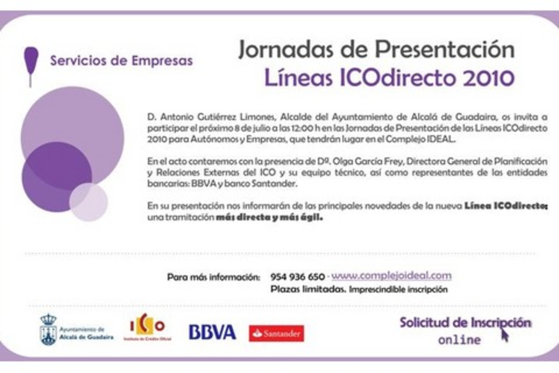 EL AYUNTAMIENTO ACERCA LAS VENTAJAS DE LAS LÍNEAS ICO A LOS EMPRESARIOS