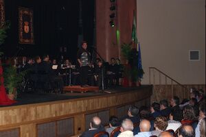 LA ALCALÁ COFRADE SE VOLCÓ UN AÑO MÁS CON SU CERTAMEN DE SAETAS ANTONIO SAAVEDRA SALPICÓN