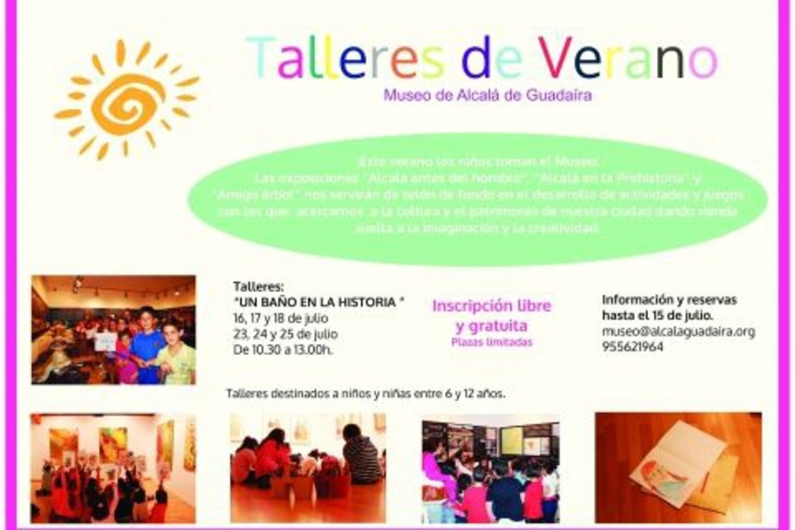NOTA DE SERVICIO: TALLERES DE VERANO EN EL MUSEO DE LA CIUDAD