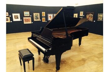 EL RIBERAS DEL GUADAÍRA ACOGE UN ANTIGUO PIANO STEINWAY DE GRAN COLA PERTENECIENTE A LA ORQUESTA BÉTICA DE CÁMARA