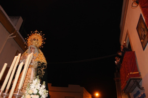 ALCALÁ DEDICA LA CALLE HERREROS  A LA IMAGEN DE MARÍA SANTÍSIMA DEL SOCORRO