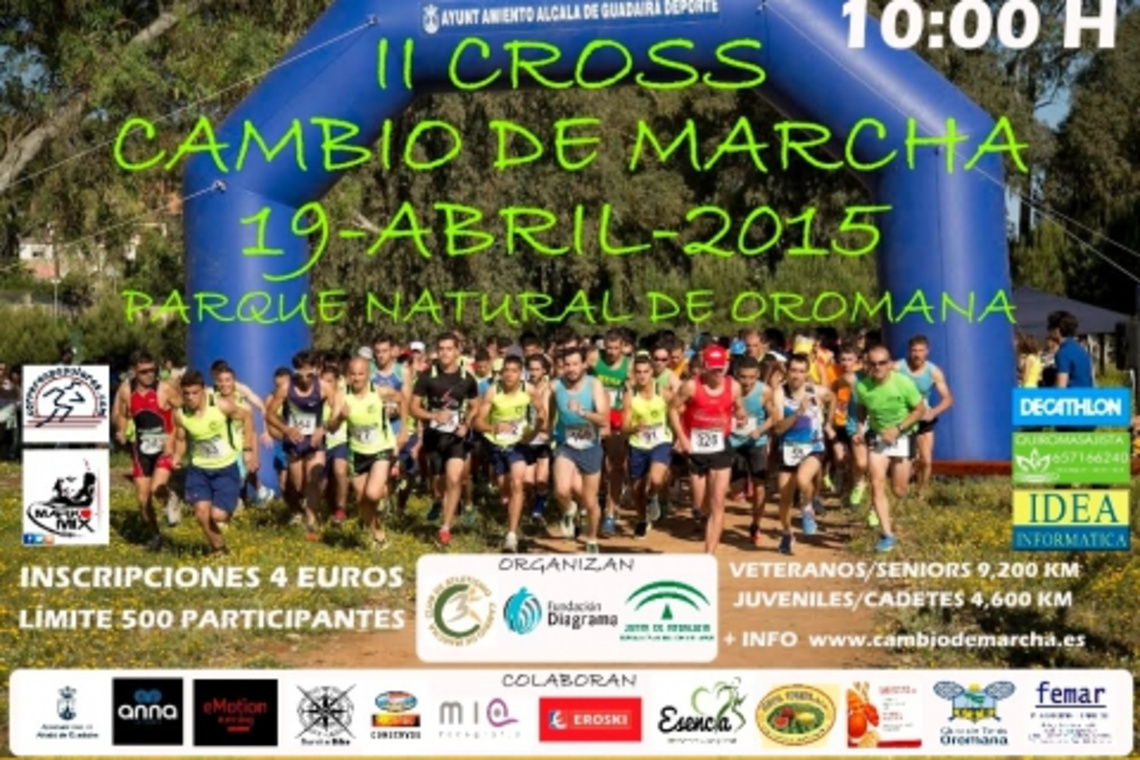 EL ENTORNO DE OROMANA SE CONVIERTE EN ESCENARIO DEL II CROSS CAMBIO DE MARCHA