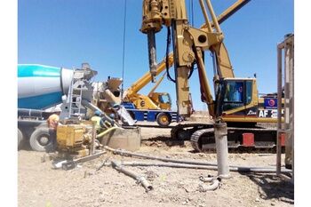LA JUNTA INICIA LA CIMENTACIÓN DEL VIADUCTO DEL TRANVÍA DE ALCALÁ JUNTO AL PARQUE TECNOLÓGICO