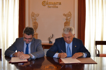 EL AYUNTAMIENTO Y LA CÁMARA DE COMERCIO DE SEVILLA COLABORARÁN PARA LA CAPTACIÓN DE NUEVOS FONDOS EUROPEOS
