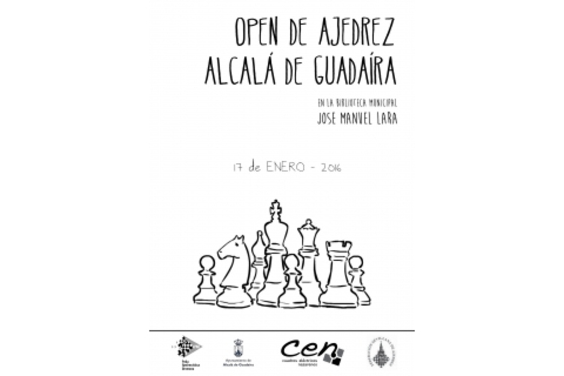 XXXVIII OPEN INTERNACIONAL DE  AJEDREZ DE ALCALÁ DE GUADAÍRA