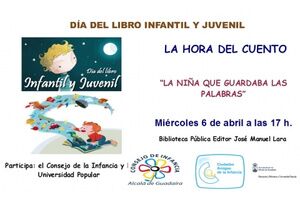 LOS NIÑOS DEL CONSEJO DE LA INFANCIA PARTICIPAN EN UN CUENTACUENTOS CON MOTIVO DEL DÍA DEL LIBRO INFANTIL Y JUVENIL