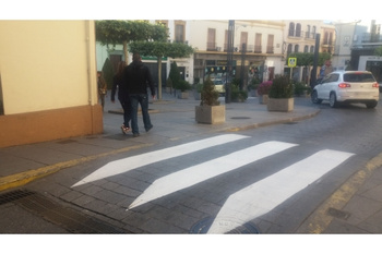 PINTADO DE PASOS DE PEATONES Y  SEÑALES VIARIAS HASTA FINAL DE AÑO