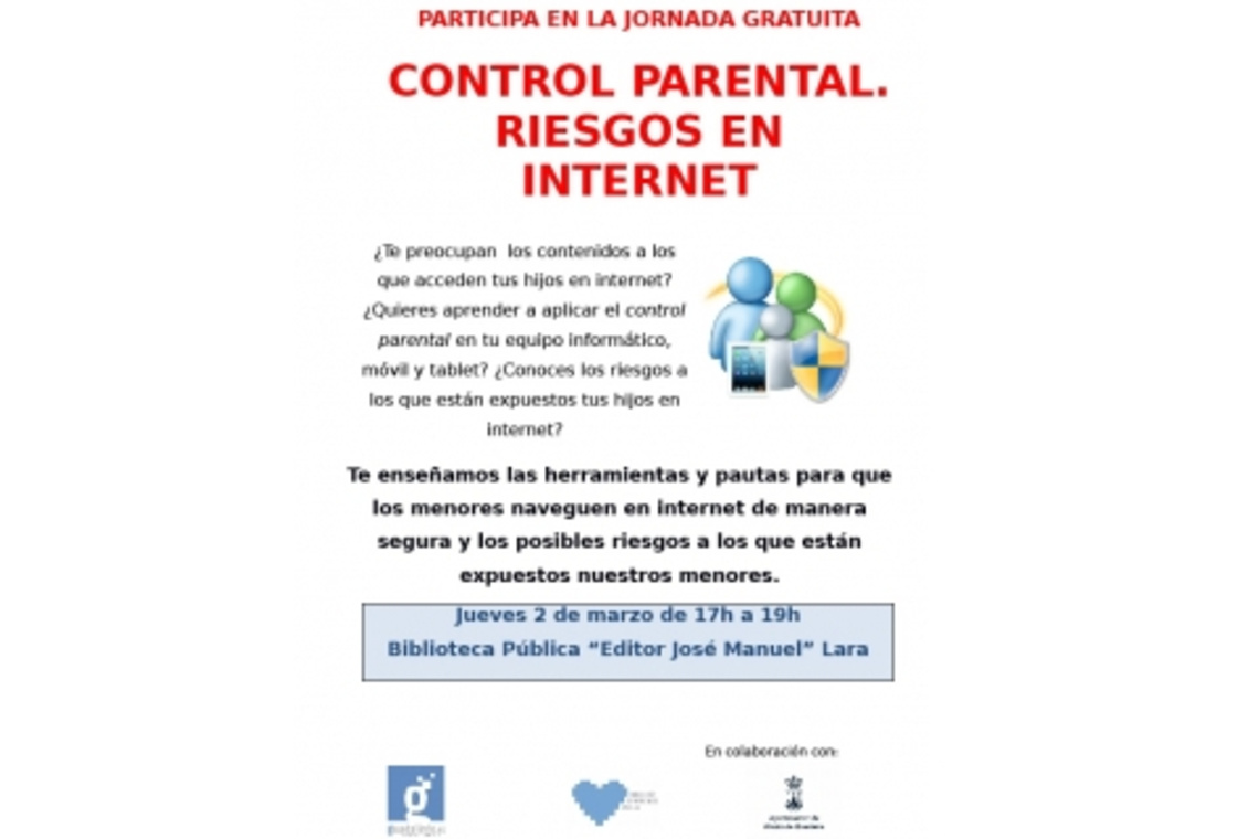 LA BIBLIOTECA ACOGE UNA JORNADA EDUCATIVA DE CONTROL PARENTAL Y RIESGOS EN INTERNET