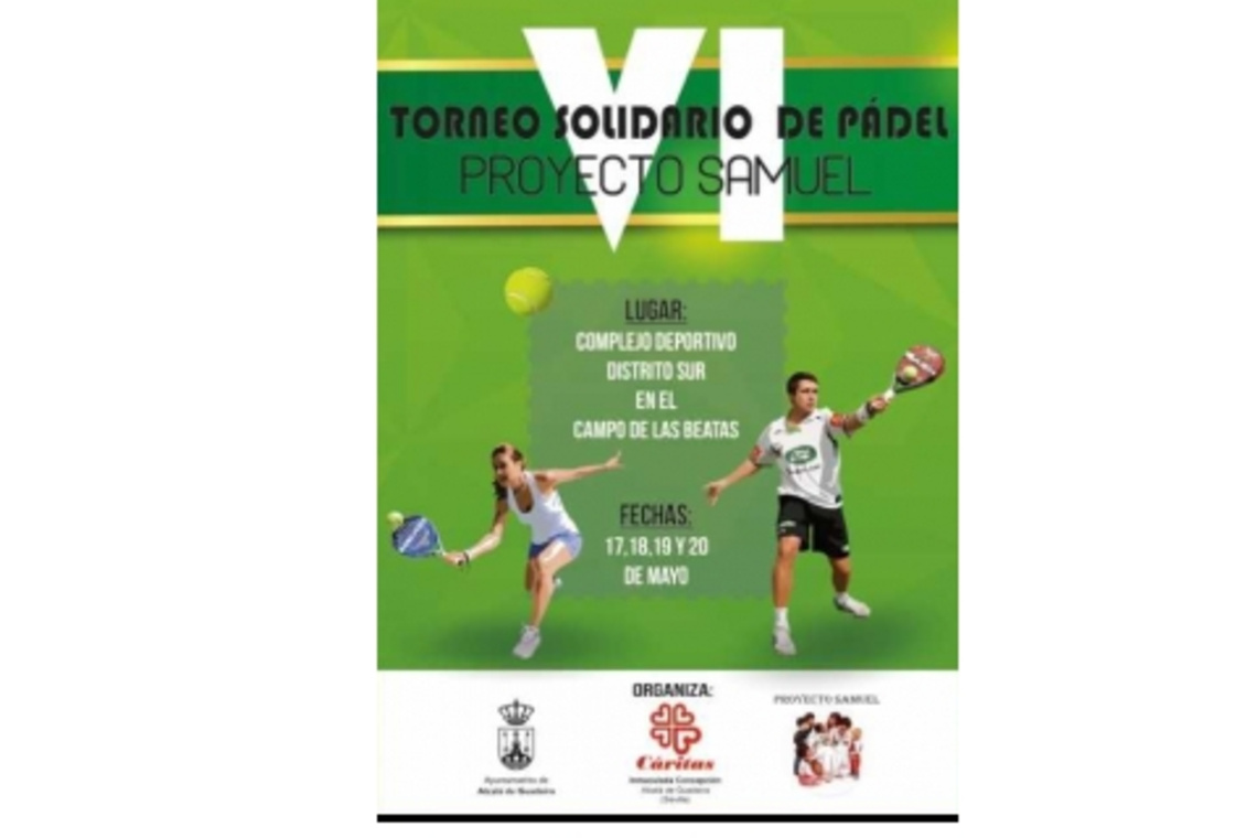 EL COMPLEJO DEPORTIVO DEL DISTRITO SUR ACOGERÁ EL VI TORNEO DE PÁDEL SOLIDARIO DEL
