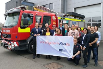 BOMBEROS DE ALCALÁ PARTICIPAN EN LA SEGUNDA  REUNIÓN DEL PROYECTO EUROPEO FIREFIGHTERS PLUS