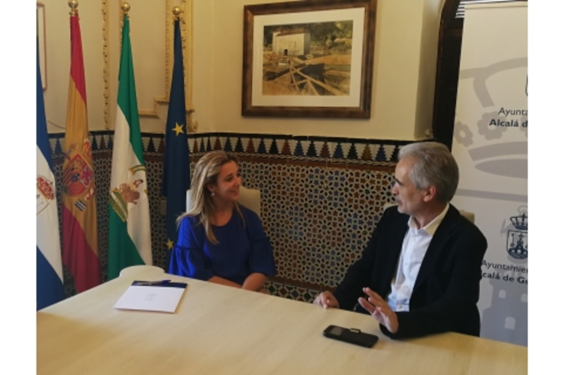 LA AGENCIA ANDALUZA DE LA ENERGÍA TRABAJARÁ CON ALCALÁ EN SU PLAN DE ALUMBRADO PÚBLICO Y EFICIENCIA ENERGÉTICA