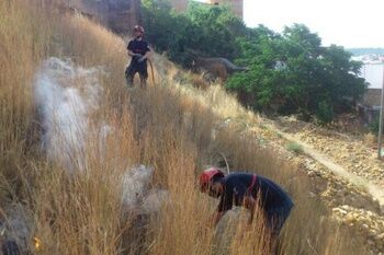 BOMBEROS DE ALCALÁ Y PERSONAL DE INFOCA REALIZARÁN QUEMAS CONTROLADAS DE PASTOS POR LA CIUDAD EN LAS PRÓXIMAS SEMANAS