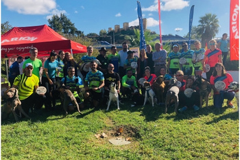 GRAN AMBIENTE EN EL I CANICROSS BIKEJORING PATÍN CIUDAD DE ALCALÁ