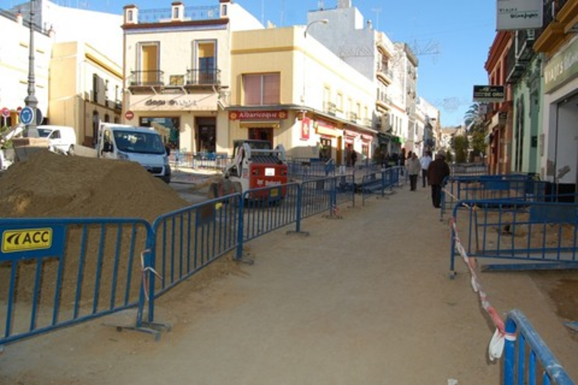 LAS OBRAS DE LA PLAZA CERVANTES ESTARÁN FINALIZADAS ANTES DE SEMANA SANTA