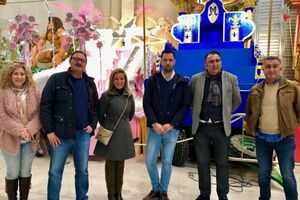 TODO PREPARADO EN LA CABALGATA DE ALCALÁ REYES SILOS PARA SU SALIDA EL 6 DE ENERO POR LA TARDE