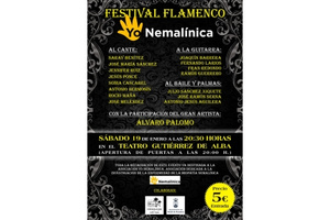 Festival flamenco benéfico, este sábado en el Gutiérrez de Alba