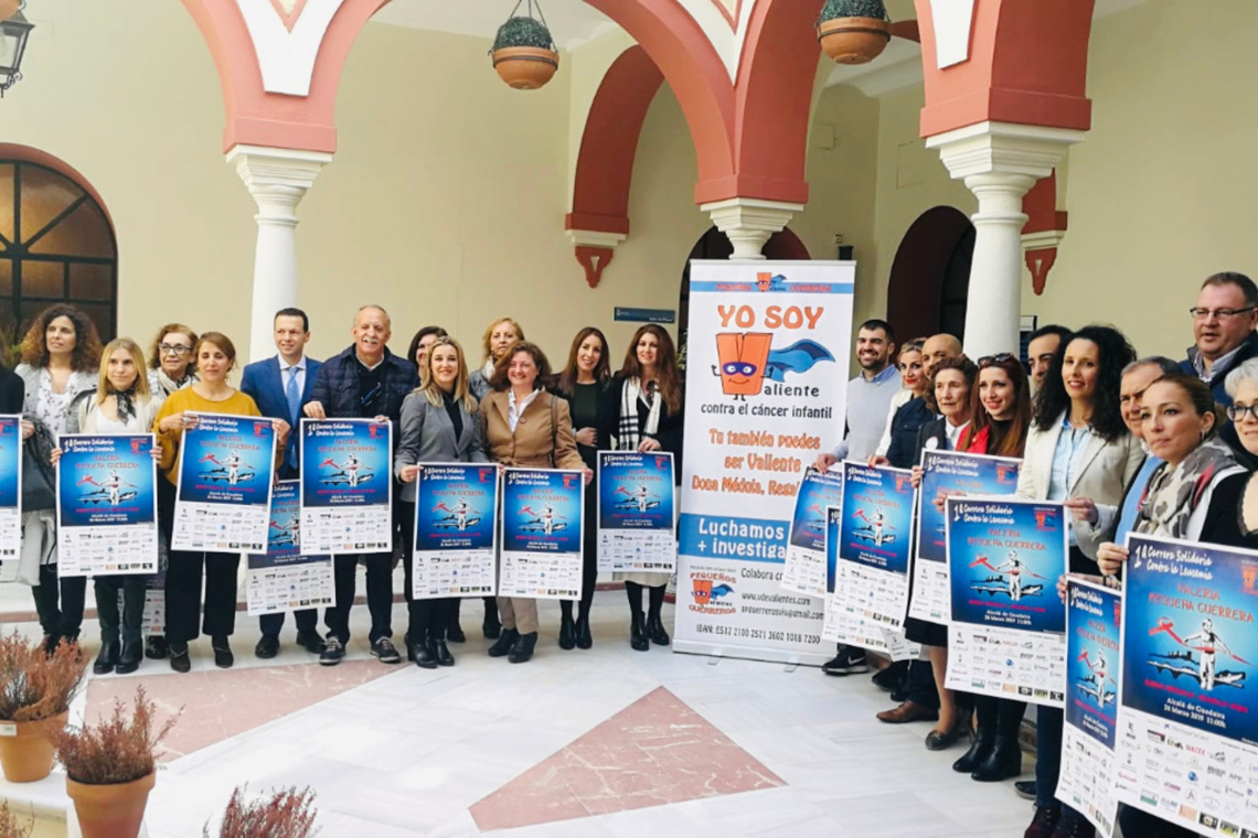 Presentada la Asociación Pequeños Guerreros con V de Valientes y su primera actividad solidaria para el 24 de marzo