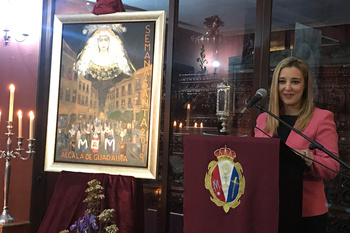 Cartel anunciador de la Semana Santa alcalareña 2019