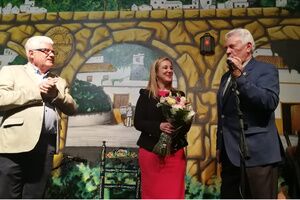Insignia de Oro de la Peña Flamenca para la alcaldesa