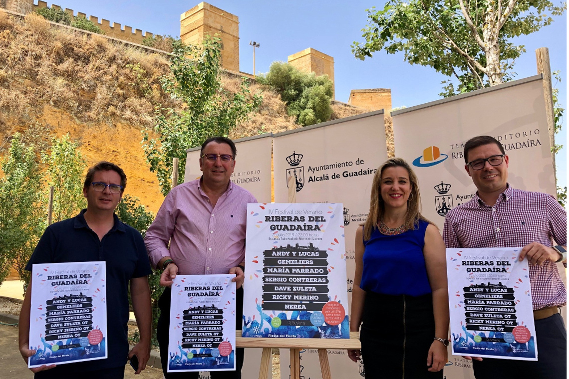 Alcalá se prepara para su IV Festival Riberas del Guadaíra el próximo 25 de julio en la explanada del Auditorio
