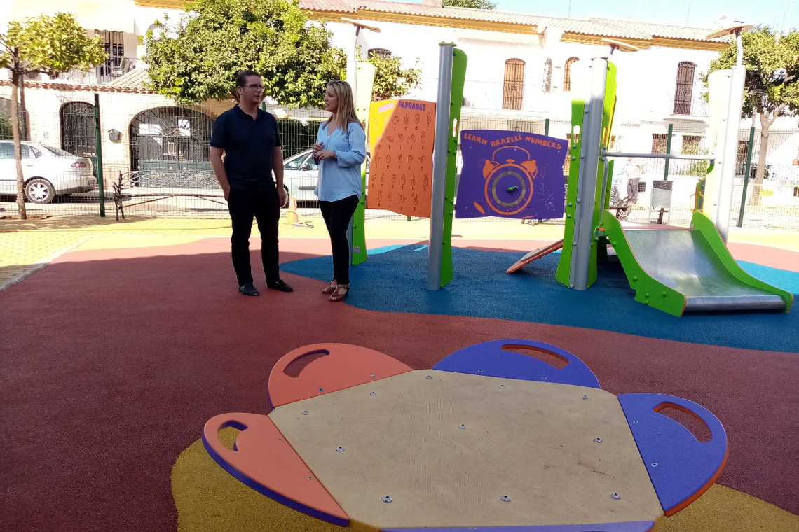 Finalizado el proyecto municipal de adecuación de cuatro importantes áreas de juegos infantiles de Alcalá