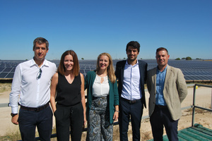 Alcalá referente en el sector de las renovables con el mayor parque solar de Europa sin incentivos públicos
