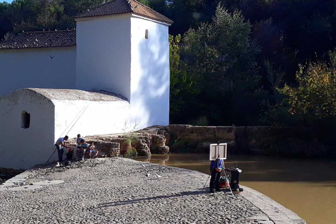 Octubre es mes de pintura de paisajes en Alcalá