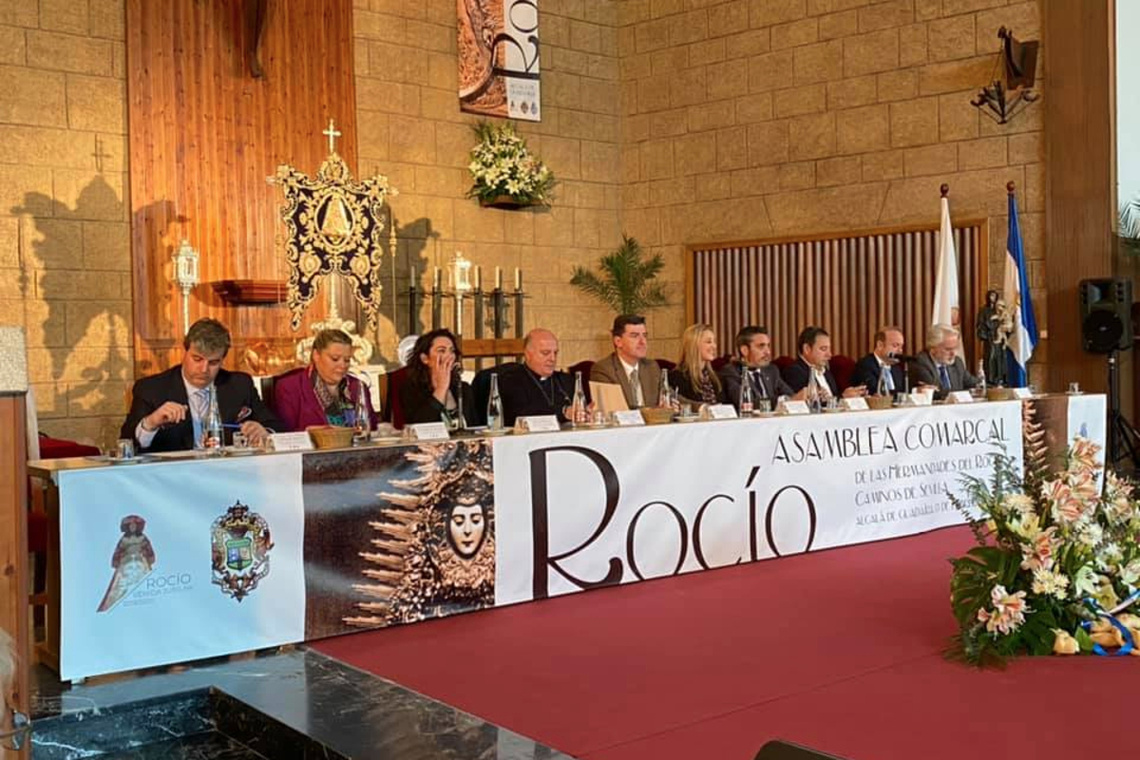 Más de 200 personas de 70 hermandades del Rocío celebran asamblea comarcal en Alcalá de Guadaíra