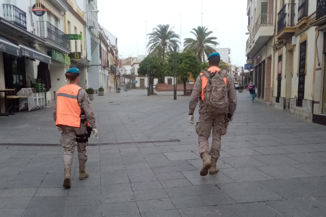 Militares realizarán labores de información y prevención frente al coronavirus en Alcalá