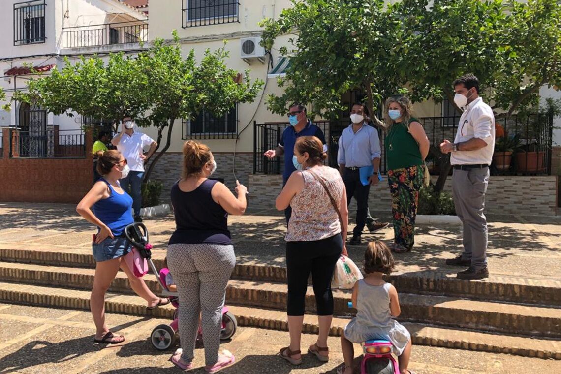 Comienza la renovación del colector principal de la barriada Pablo VI, en la calle Betania