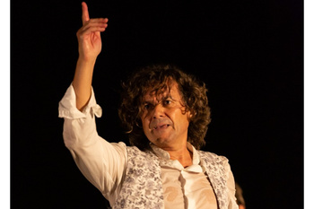 El bailaor Javier Barón ensaya su nuevo espectáculo  ‘Desde Alcalá’ en San Miguel