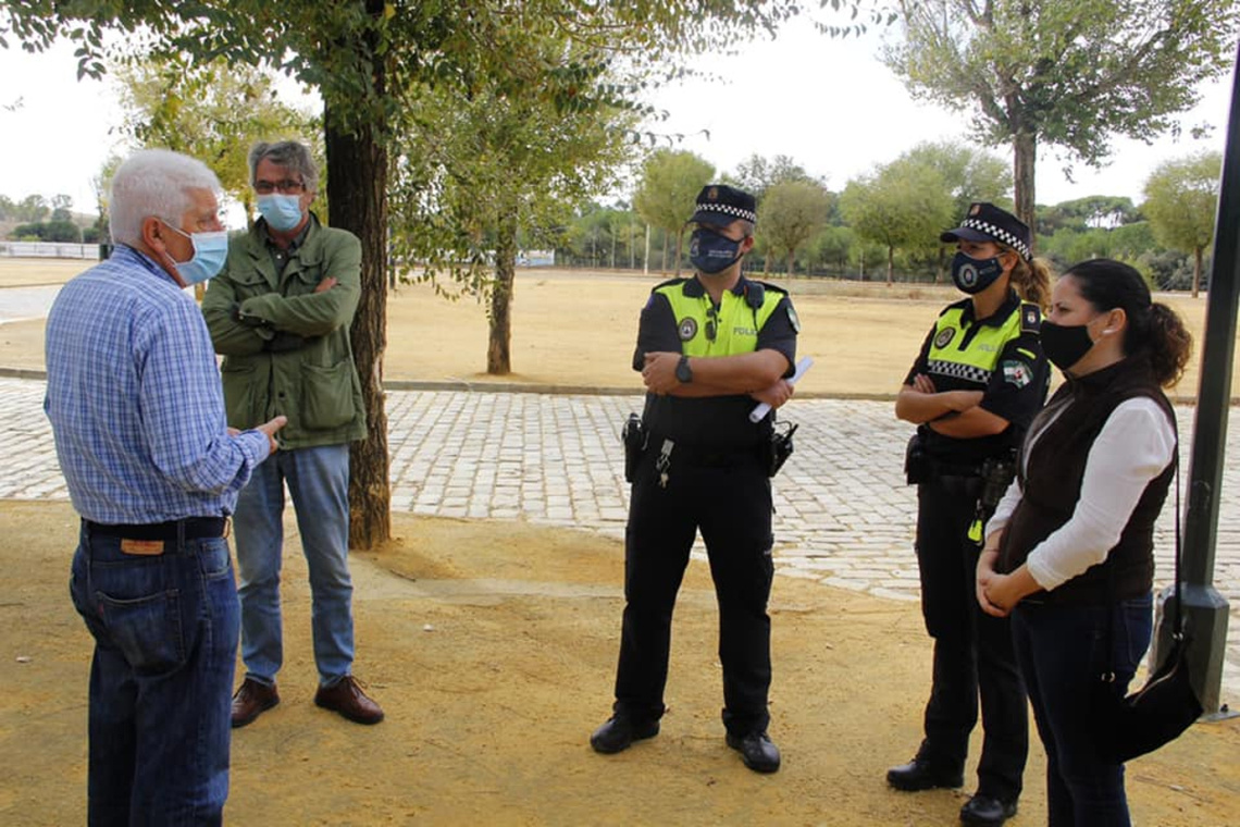 Autocovid en el recinto ferial de Alcalá de Guadaíra