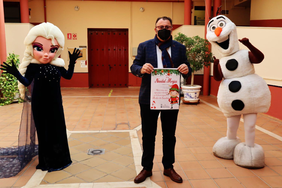 ‘Navidad Mágica’  y con todas las medidas de seguridad para trasladar ilusión y alegría a los menores de Alcalá de Guadaíra