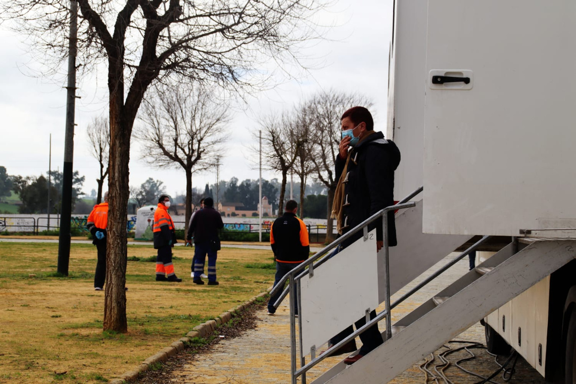 Alcalá ha acogido este martes un cribado de detección de COVID