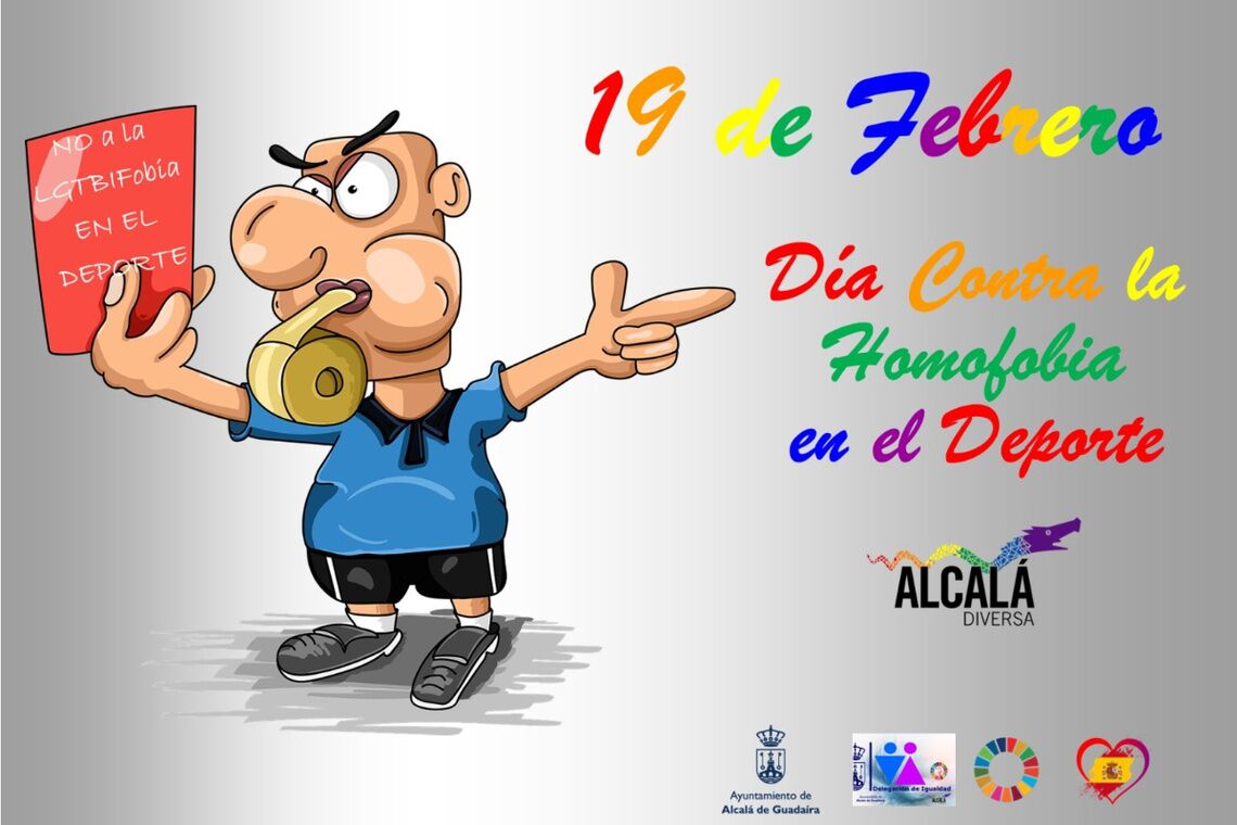 Alcalá de Guadaíra celebra el Día internacional  contra la Homofobia en el Deporte