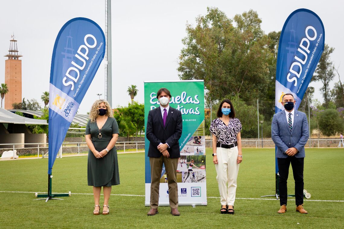 Alcalá participa en el acto de presentación de las Escuelas Deportivas de la UPO