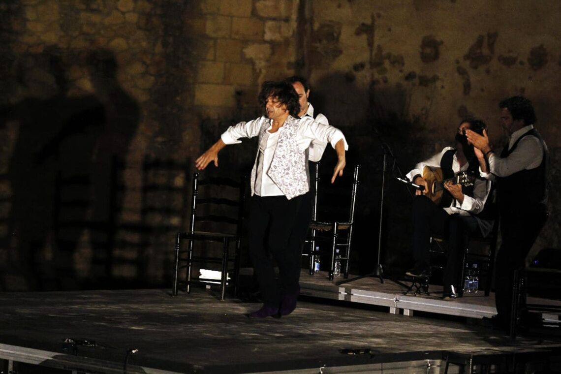 El bailaor Javier Barón estrena su nuevo espectáculo ‘Entre mujeres’ en el Castillo de Alcalá