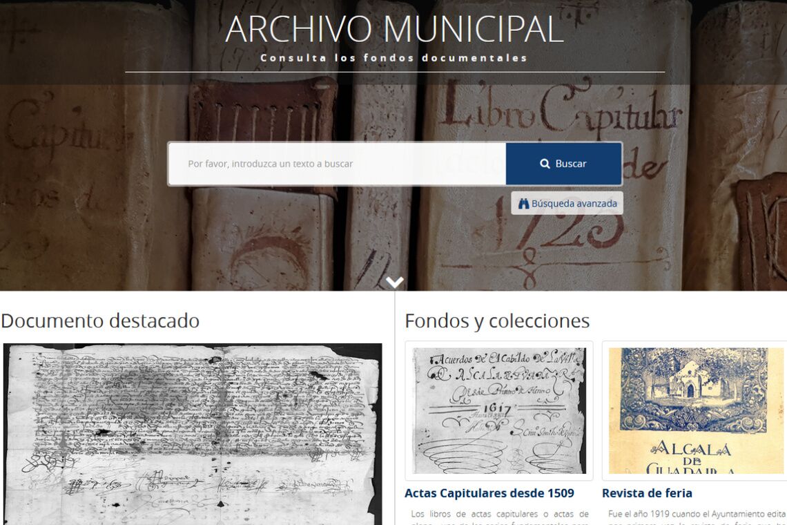 El Archivo Municipal del Ayuntamiento de Alcalá de Guadaíra activa su Fondo Histórico Digital