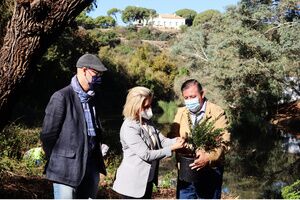 La alcaldesa anuncia nuevas inversiones en el Monumento Natural Riberas del Guadaíra