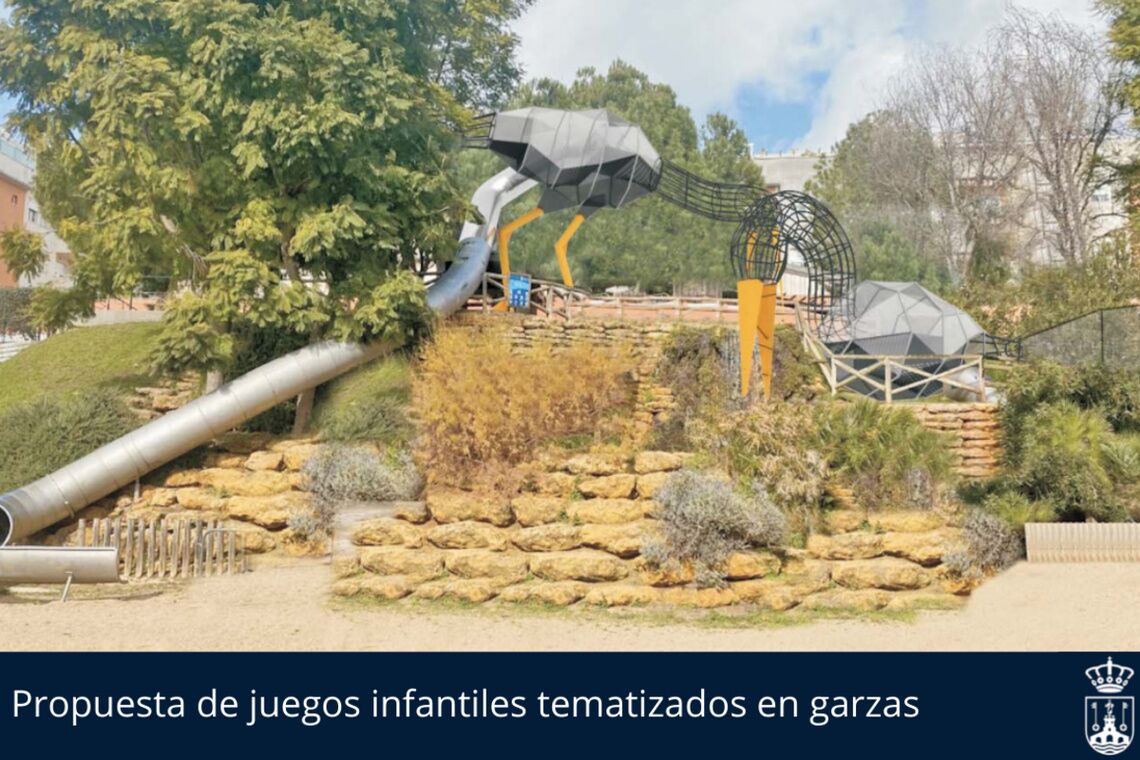 El superávit municipal permite la reconversión de los  juegos infantiles del Parque Centro y del Parque de Oromana