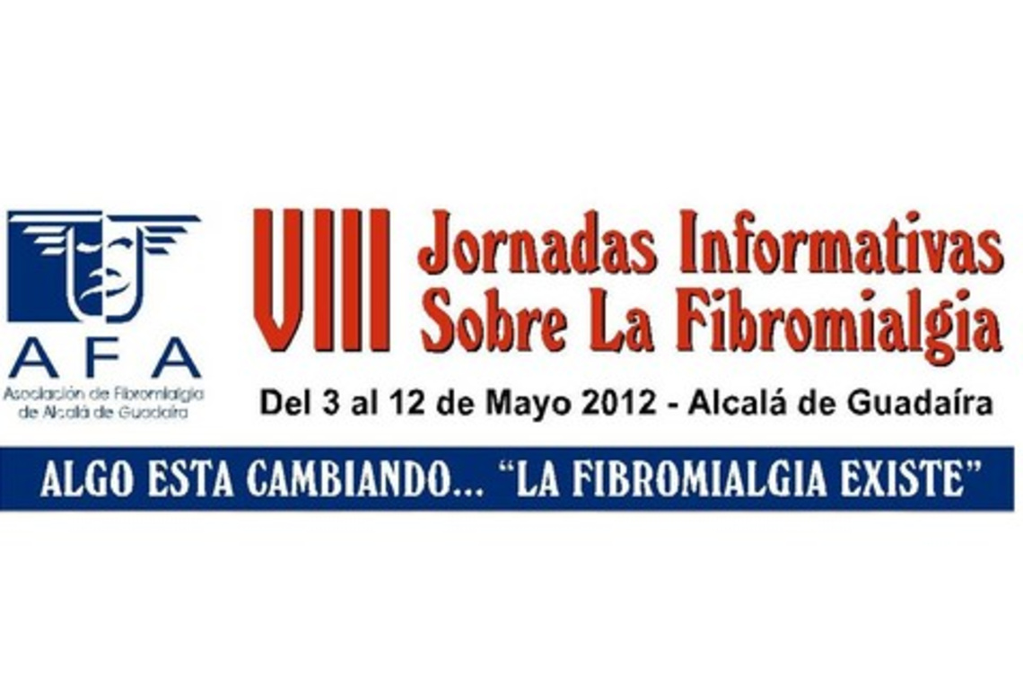 ALCALÁ ACOGE DEl 3 AL 12 DE MAYO LAS VIII JORNADAS INFORMATIVAS SOBRE LA FIBROMIALGIA