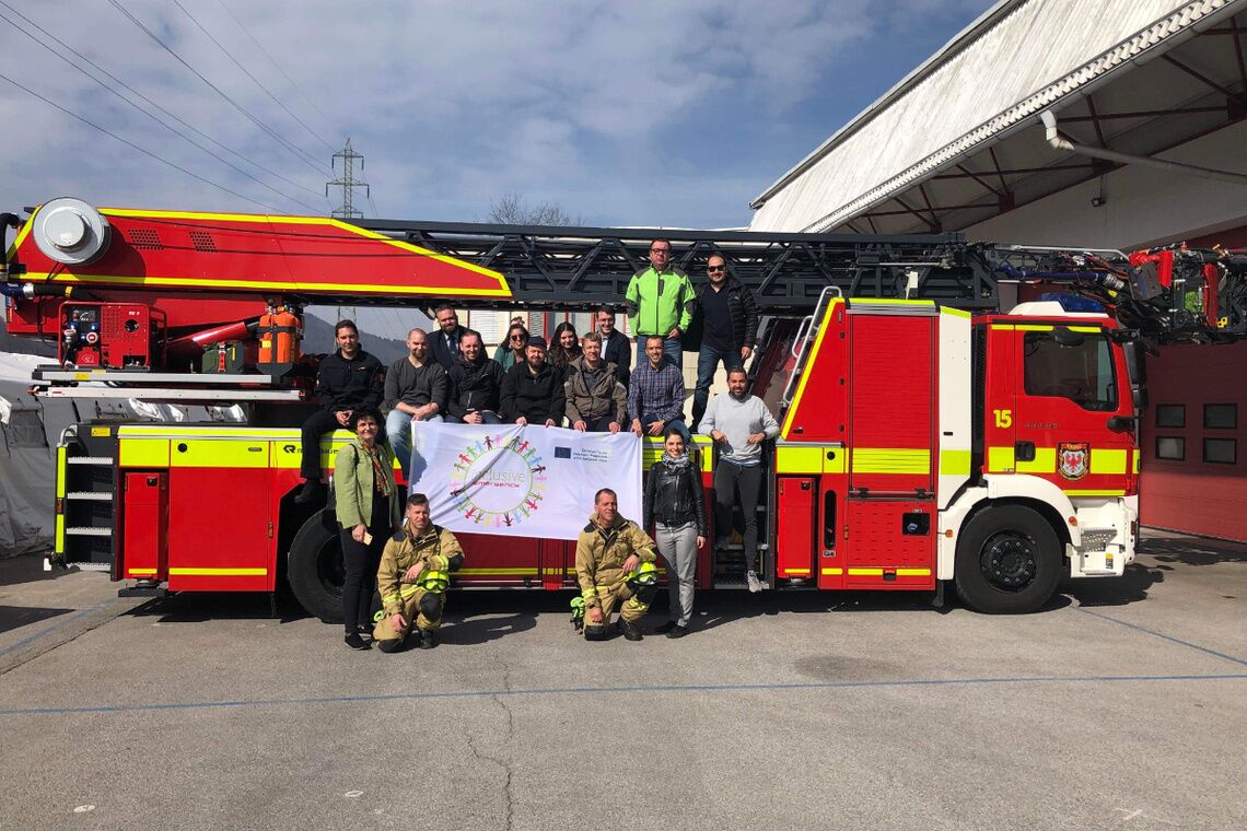 Última fase de ‘Inclusive Emergency´, proyecto europeo en el que participan los bomberos de Alcalá