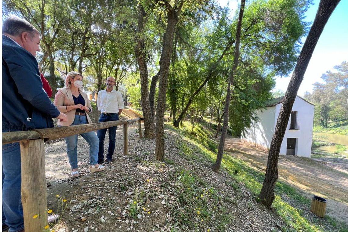 Un nuevo mirador ofrecerá panorámicas inéditas del río Guadaíra y sus molinos