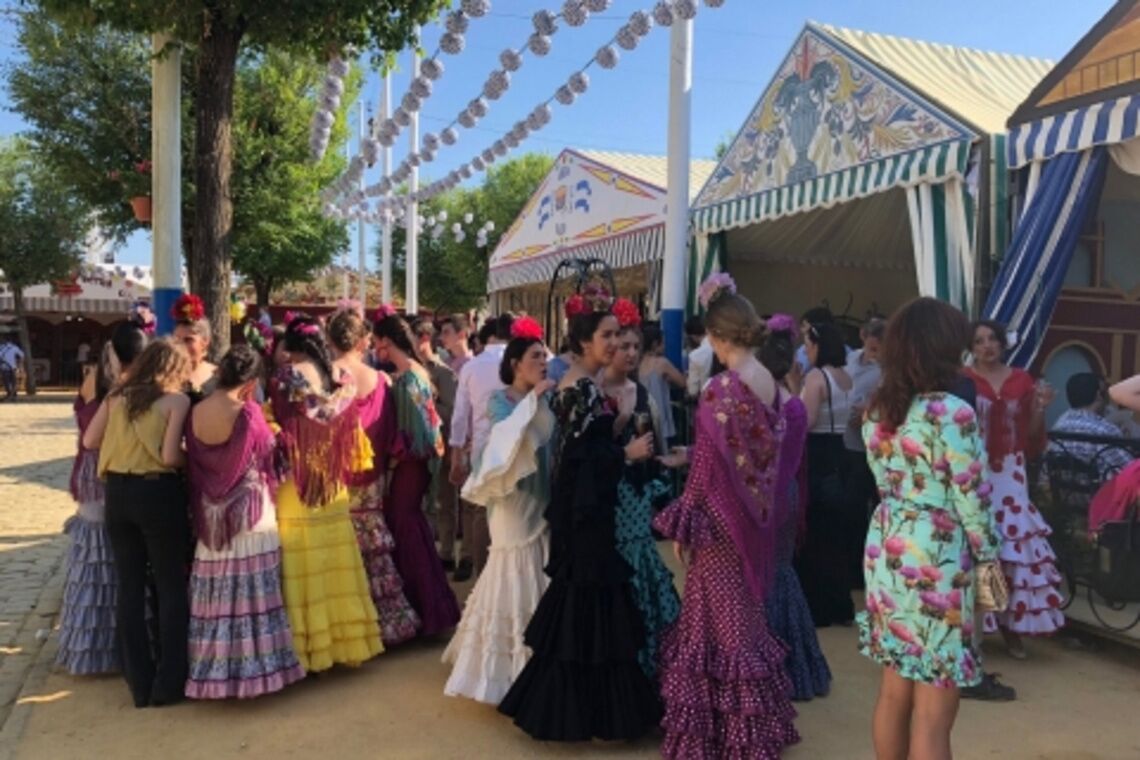 El montaje de las casetas de la Feria de Alcalá comenzará una semana antes