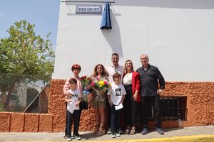 Una calle honra la memoria de un gran impulsor del movimiento vecinal local, Bernabé Gámez