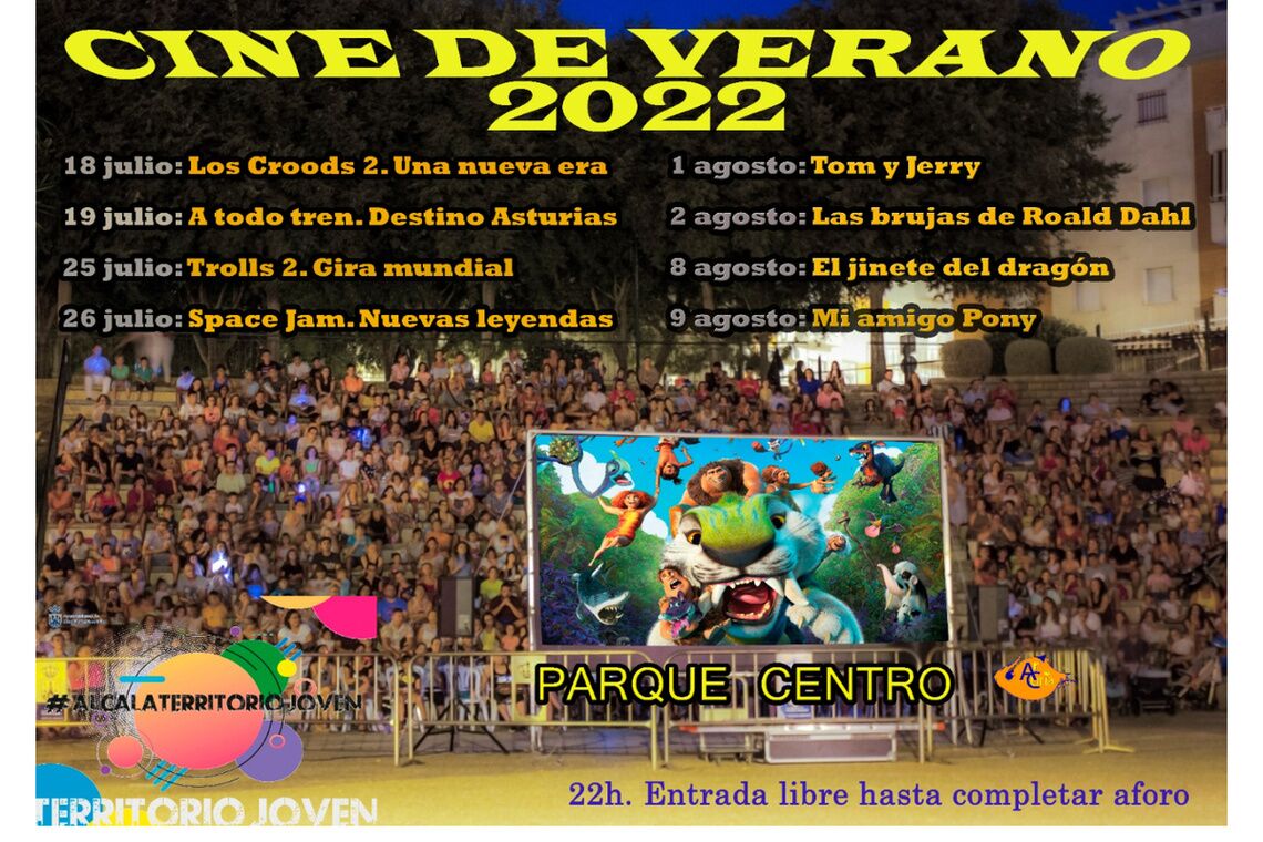 El cine de verano vuelve al Parque Centro con el formato anterior a la pandemia
