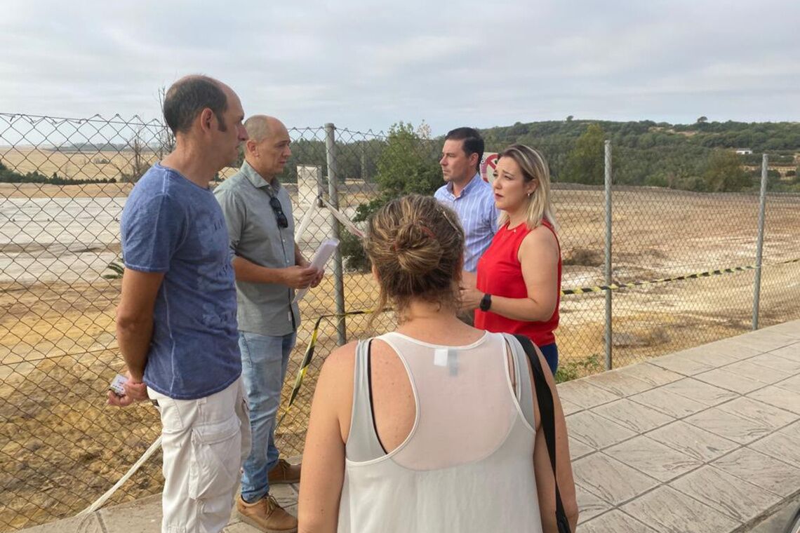 Culminados los trabajos para eliminar el amianto de la zona de Cruz de Marchenilla